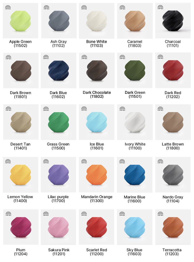 PLA Matte(refill) Color List.png
