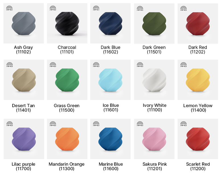 PLA Matte Color List.png