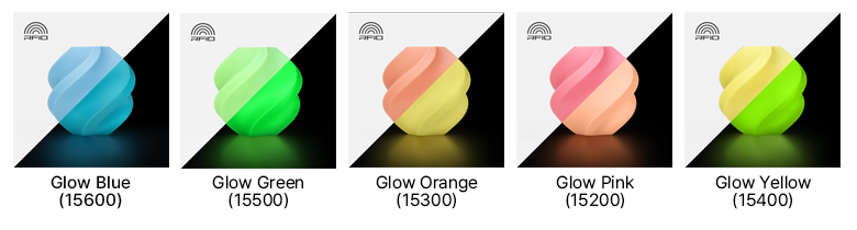 PLA Glow Color List.png