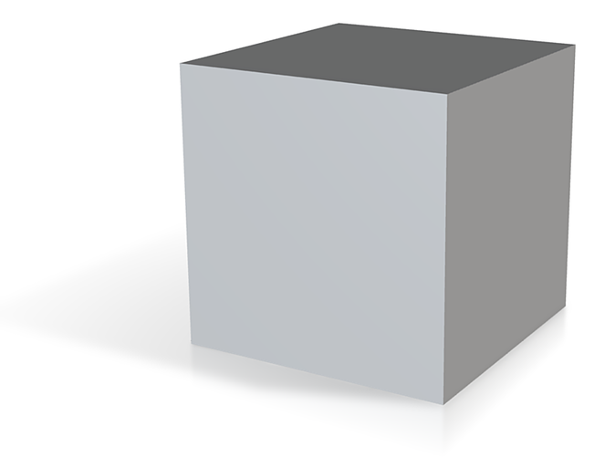 3D몬 > 견적예시 > Solid Cube.stl